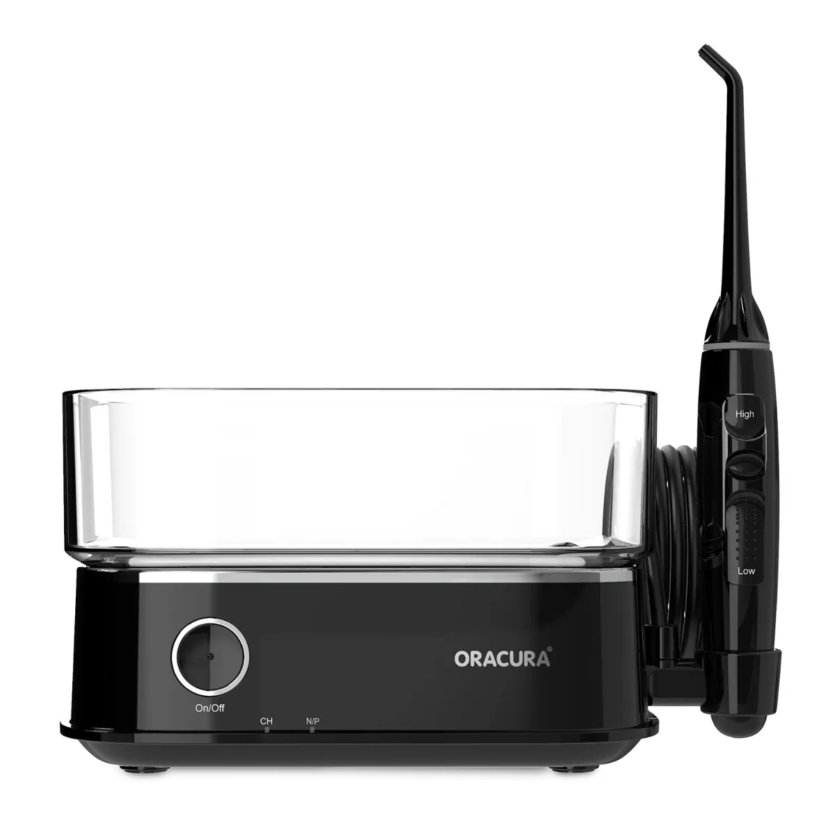 Oracura OC500 Countertop Smart Water Flosser® Black