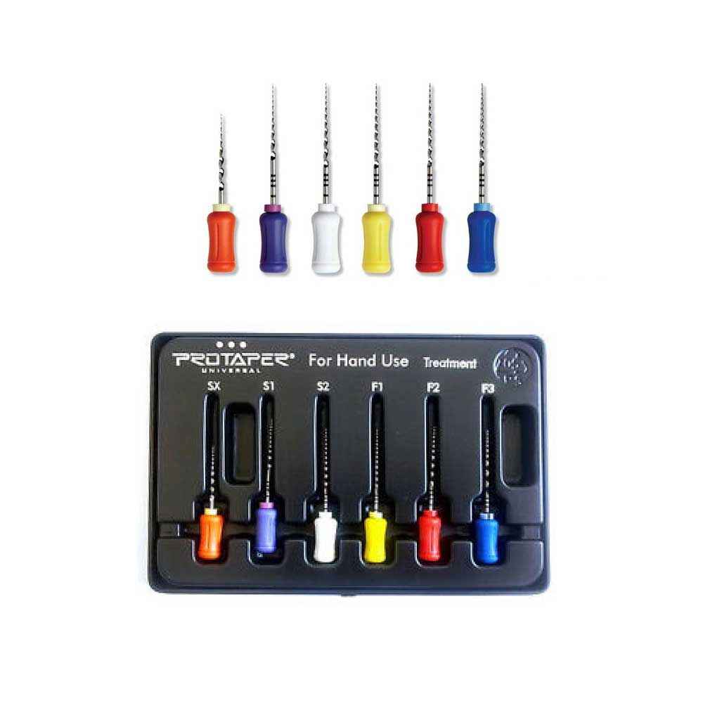 Dentsply Hand Protaper 25mm Assorted SX-F3