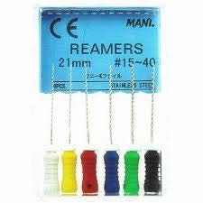 Reamers 21mm #15-40 - Mani