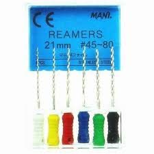 Reamers 21mm #45-80 - Mani