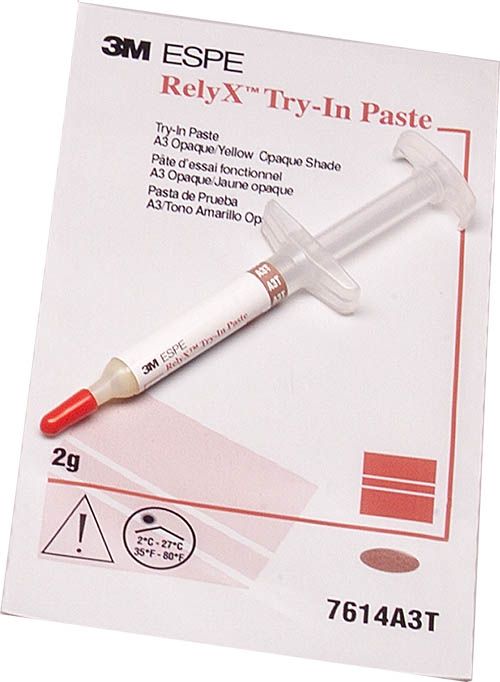 3M ESPE Relyx Try-In Paste For Color Stability 2gm Syringe