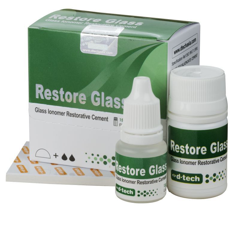 D-Tech Restore Glass Ionomer Restorative Cement (Expiry Oct-2024)