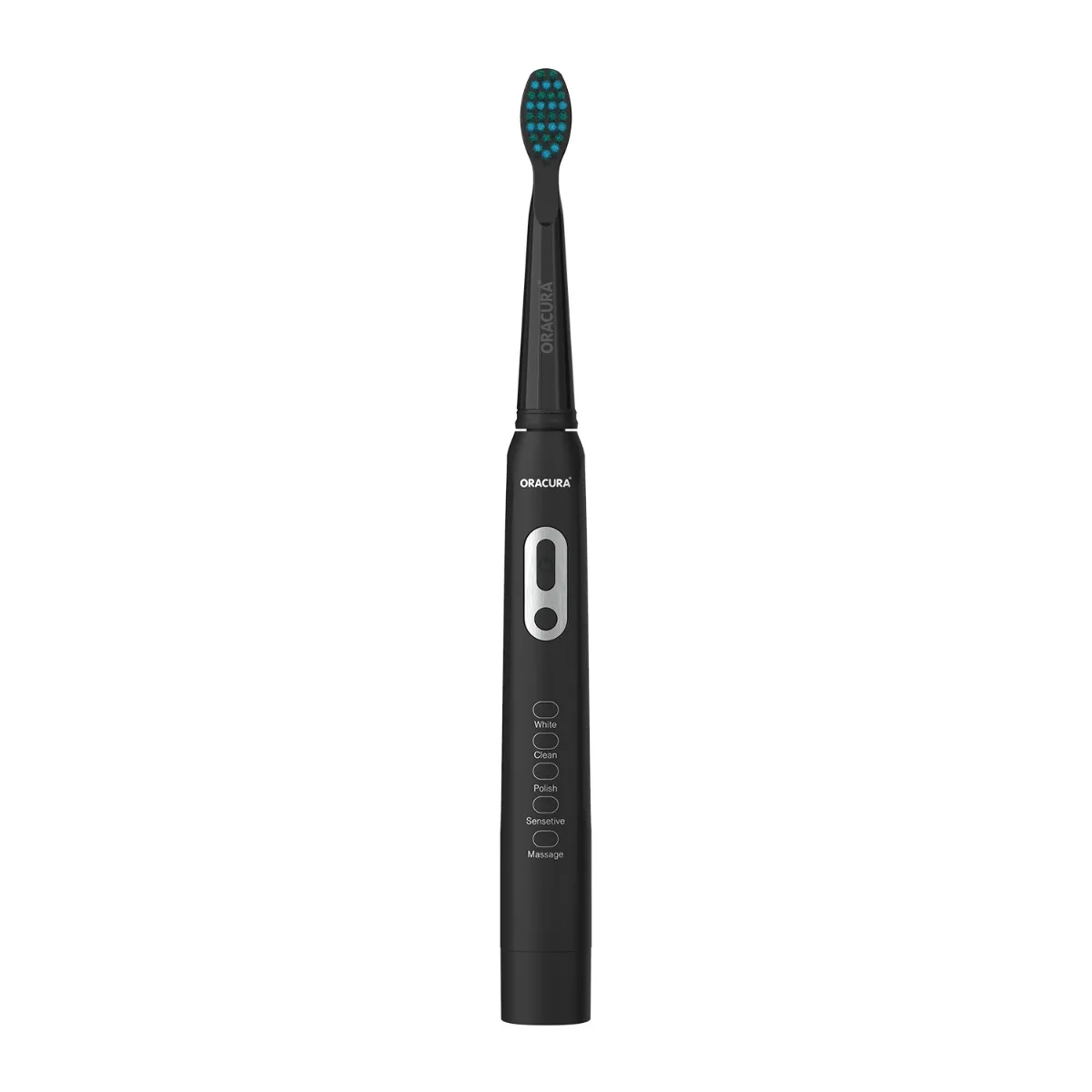 Oracura SB100 Sonic Electric Toothbrush Battery Operated Black