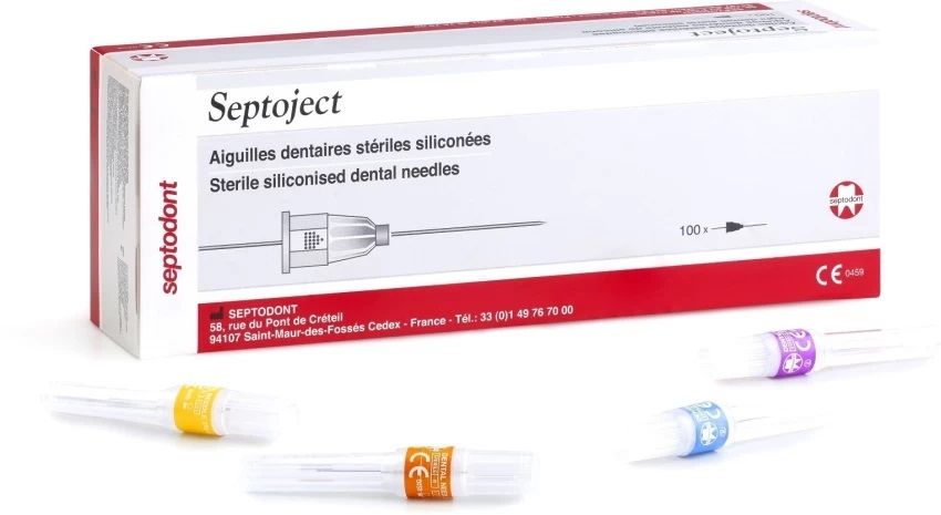 Septodont Septoject Needles For Cartridge