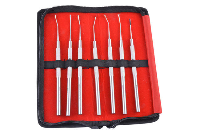 GDC Sub Gingival Scalers S/7 w Pouch