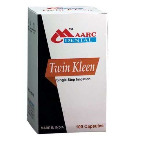 Maarc Dental Twin Kleen 100 Capsules Single Step Irrigation