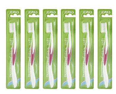 Thermoseal Ultra-Soft Manual Toothbrush For Sensitive (pack Of 6)