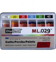 Dia Dent Gutta Percha 2% 15-40