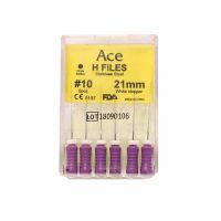 Prime Dental Ace H Files #10, 21mm (Pack Of 5)