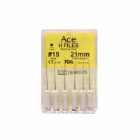 Prime Dental Ace H Files #15, 21mm (Pack Of 5)