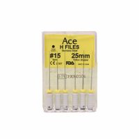 Prime Dental Ace H Files #15, 25mm (Pack Of 5)