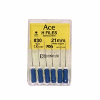 Prime Dental Ace H Files #30, 21mm (Pack Of 5)