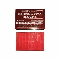 Hindustan Carving Wax Block Red