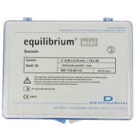 Dentaurum  Equilibrium 2 Brackets Equ 2 MBT 018 Brackets